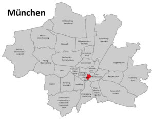Glockenbachviertel Karte